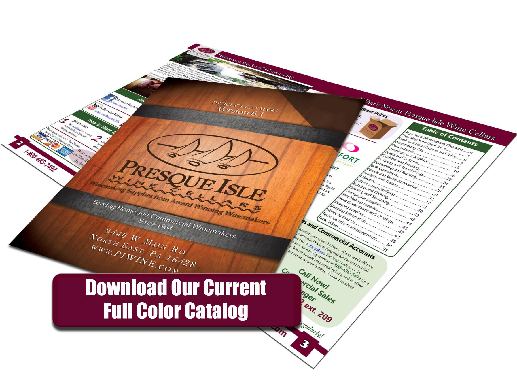 Download our current full color catalog