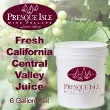 California Central Valley Juice for Wine making: Pails