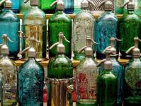 Vintage Glass Sifon Bottles