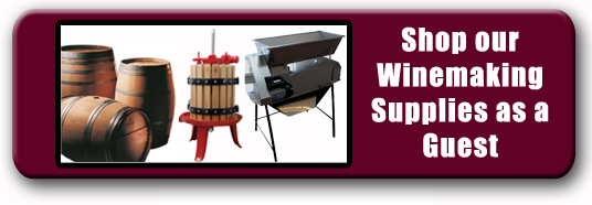 Shop Commercial Winemaking Supplies as Guest